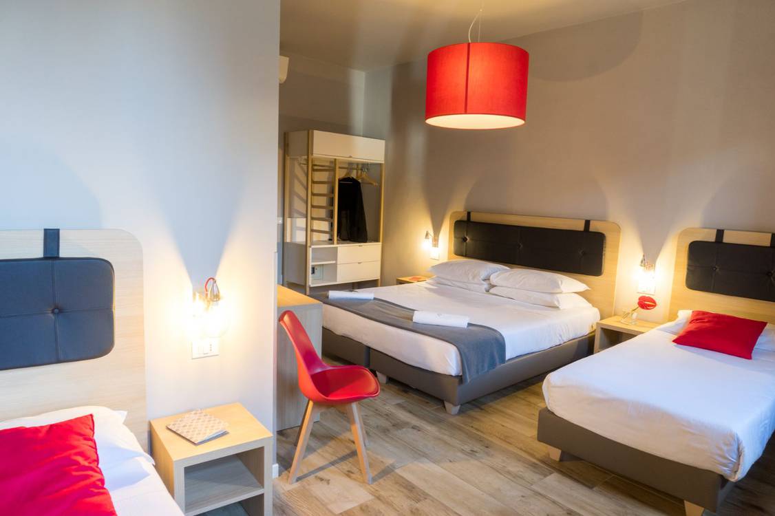 Chambre quadruple Hotel Centro Florencia