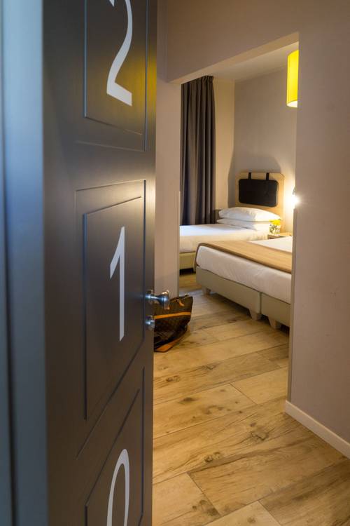 Chambre triple Hotel Centro Florencia